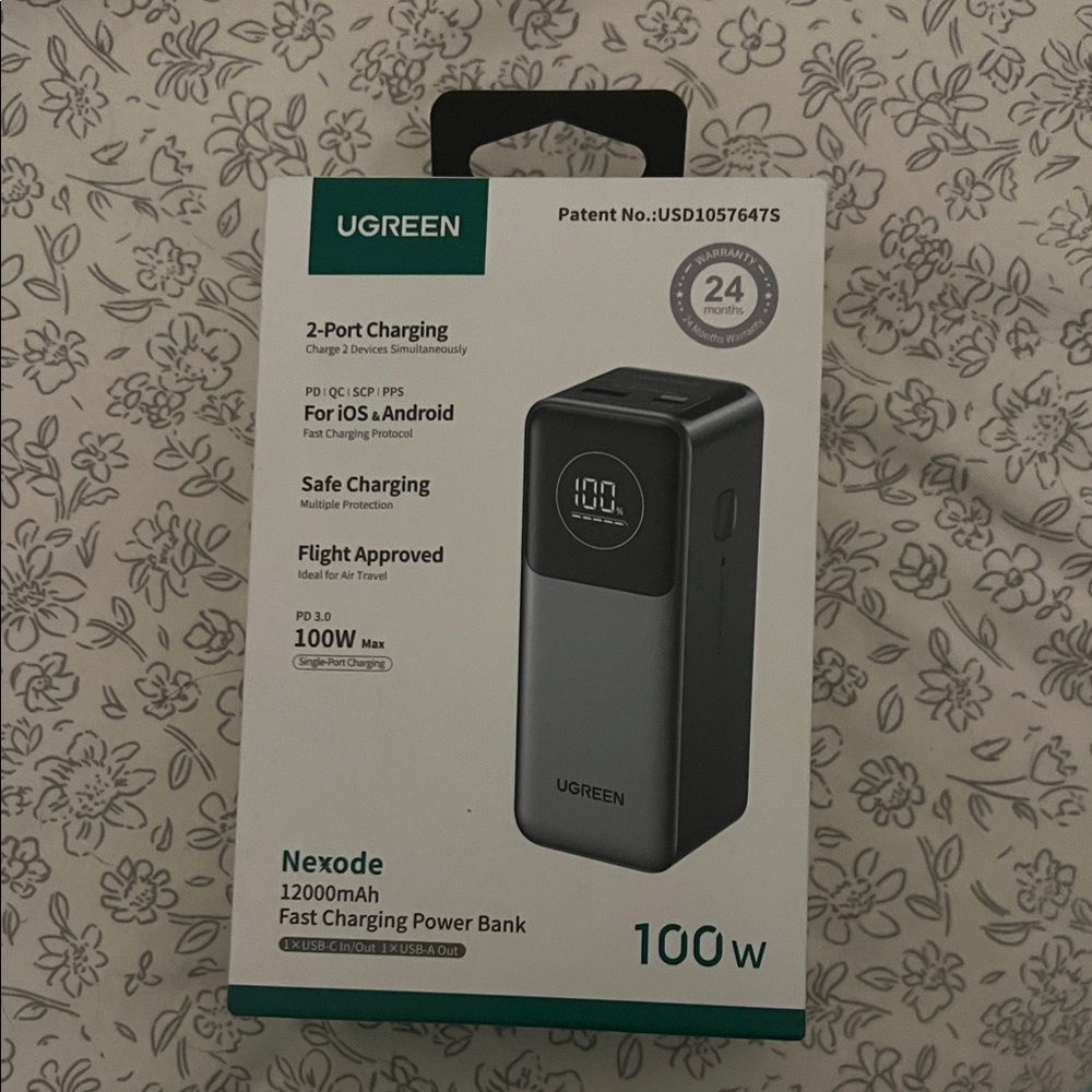 UGREEN 100W Fast Charging Power Bank